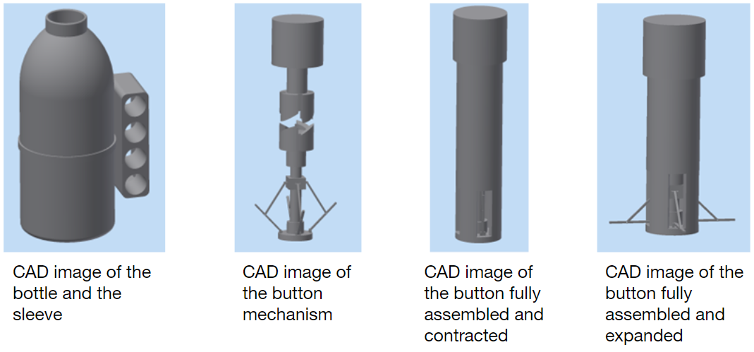 Image of CAD design for bottle cap